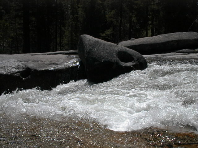 Rushing Kibbie Creek